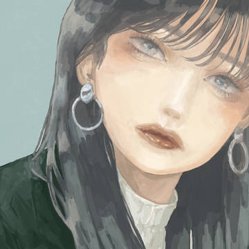 黒髪