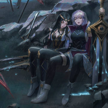 In the rain