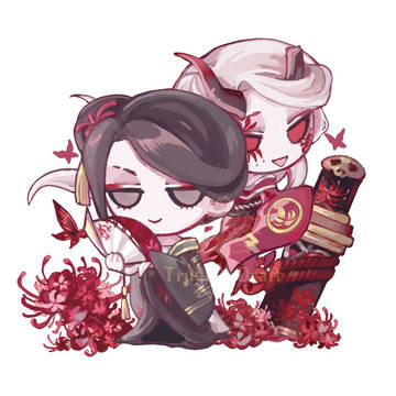 血扇