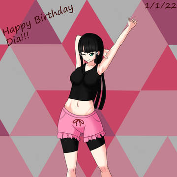 Happy birthday Dia Onee-San!!!