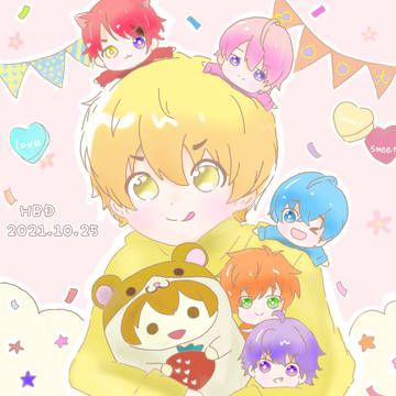 るぅとくん誕生日イラスト