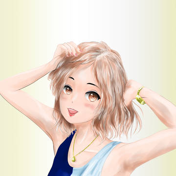 ゆう @paintitblackyou さんを描きました。