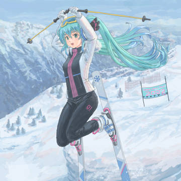 雪ミクとか・・・