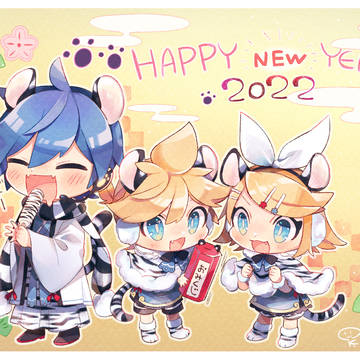 新年あけましておめでとうございます。&クリスマスに描いた兄
