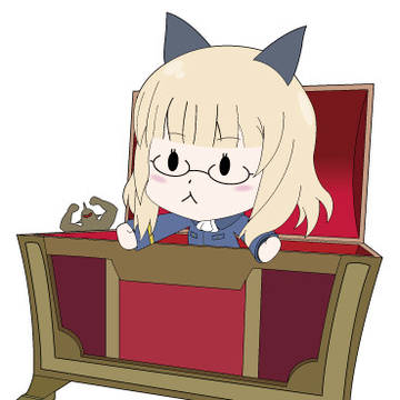 ペリーヌ　in　宝箱