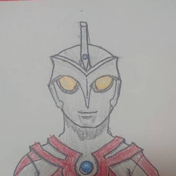 ウルトラマンエース描いてみた