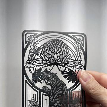 【切り絵】虎
