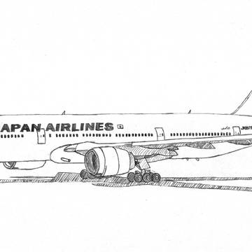 日本航空 B777-289