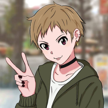 短髪ちゃん