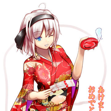 お正月妖夢ちゃん