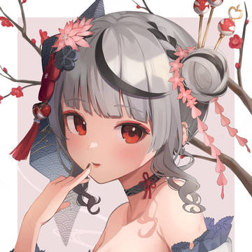 お正月衣装クロヱちゃん