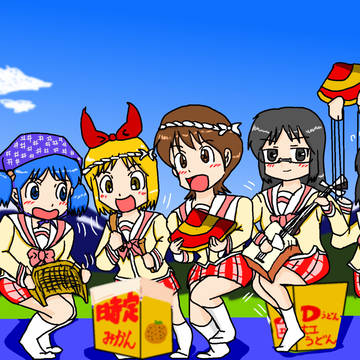 日常絵と女警さんと鉄道むすめと(笑)