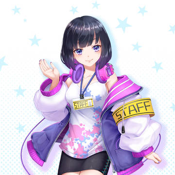 ライブスタッフ女子