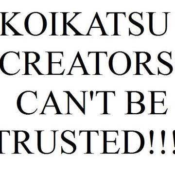 A note for all Koikatsu Creators