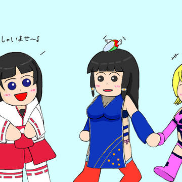 ２０２２新年＆１２月後半の神姫お祝いラクガキ