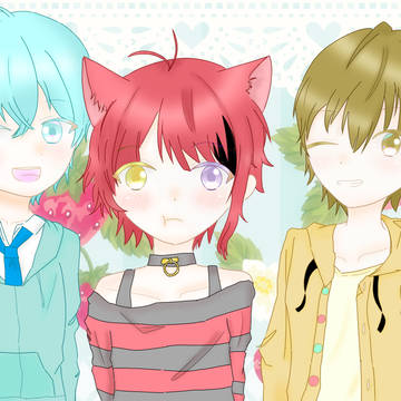 すとぷり信号機組イラスト！