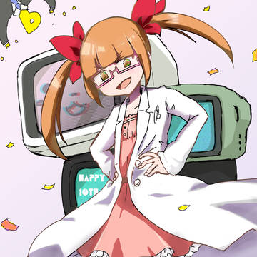 池袋晶葉ちゃん10周年おめでとう絵
