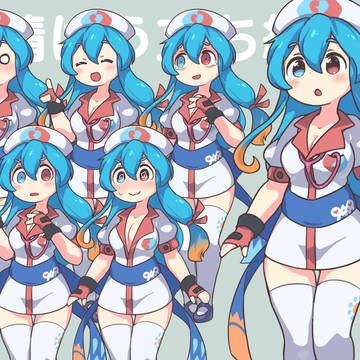 雨晴はう立ち絵素材