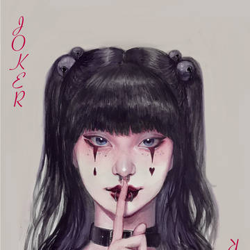 Joker Card - Beauty Illustration