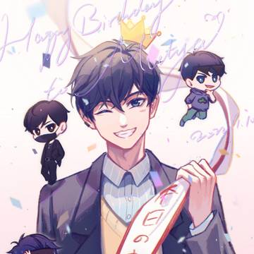 ムチャさんお誕生日イラスト