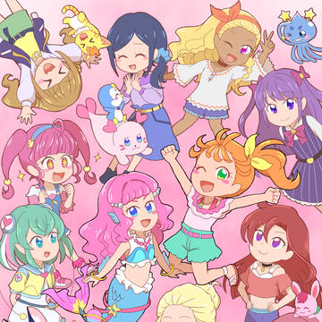 プリキュア集合ー!