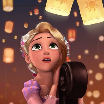 Rapunzel - Mouse art