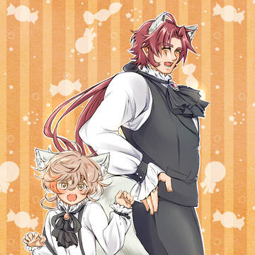 ハロウィン&物蜻の日イラスト🍀