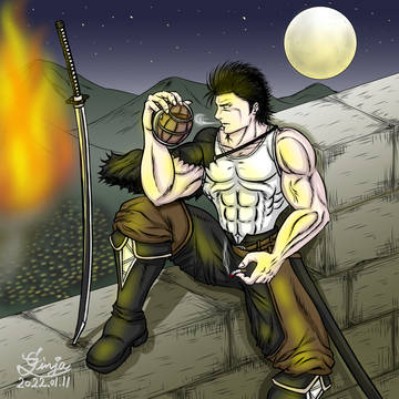 黒の暴牛団長　決戦前夜