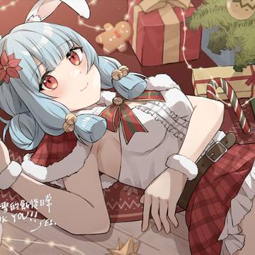 クリスマス依頼絵
