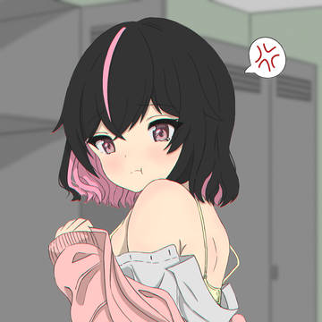 「先輩の...えっち。」
