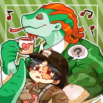 日常のイラスト