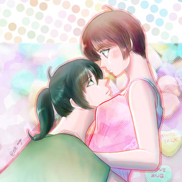 【PSYCHO-PASS／宜朱】🐕 ／供養の2枚