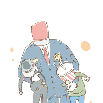 パトさんとちびっこ