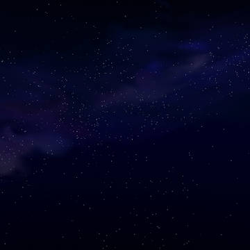 夜空【Blender作成】