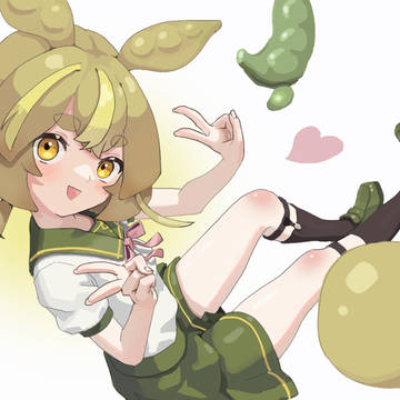 支援絵【ずんだもん】おきがえイリュージョン