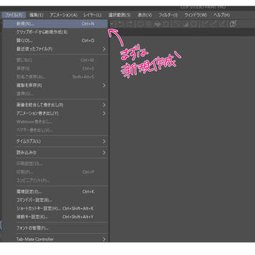 【友人用】クリスタクイックガイド