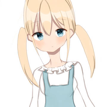 黄髪ツインテールオリキャラ