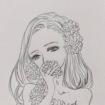 季節の花✕女性②
