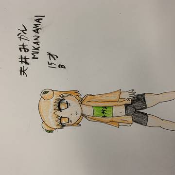 ゲームのために2つのオリキャラを作ってきた