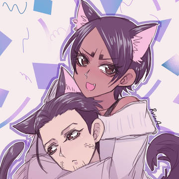 【尾鯉webオンリー】展示絵2