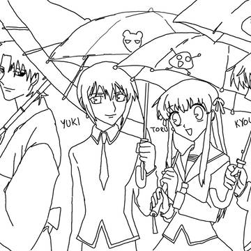 Kyou Shigure, Yuki and Tohru