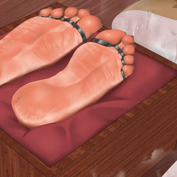 [커미숀] 스카디 발바닥만 실컷 볼수있는 짤짤