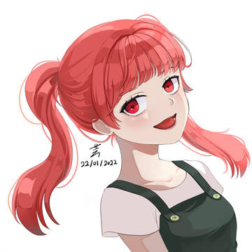 粉色少女