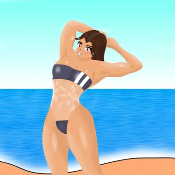 OC Rena Gris Swimsuit