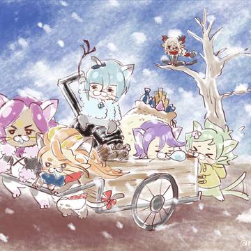 F蘭ワンドロ お題:冬眠