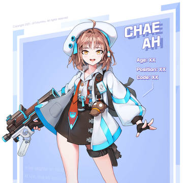 character design - Chae Ah