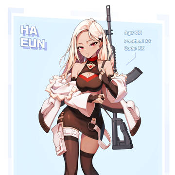 character design - Ha Eun
