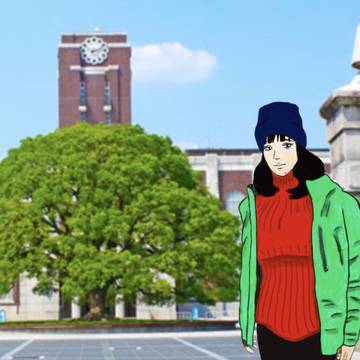 京都大学医学部に合格した岡島妙子さん。