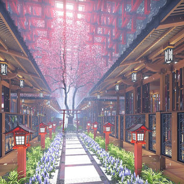 花代乃神隠休憩所Ver3.00『雨天』【#menorart 】