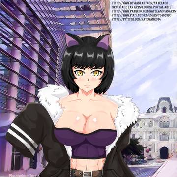 blake belladonna(casual attire)